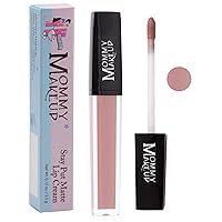 Stay Put Matte Lip Cream | Kiss Proof Lipstick in Heather (A Dusty Pink Mauve) Transfer Proof, Smudge Proof, Waterproof, Non Drying, Long Wear Lipstick
