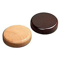 Wooden Backgammon Stones - 30mm