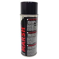 MARSH - 30395 Stencil Ink, 14 fl oz Spray Can, Black (Net weight 11 fl oz)