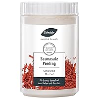 Saunabedarf Schneider Sauna Salt Cotton Soft Saline Salt Sandalwood for Sauna, Steam Bath, Infrared Cabins, Showers 1000 g
