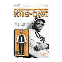 Super7 KRS-One Reaction Figures Wave 01 - KRS-One (by All Means Necessary BDP) Action Figure