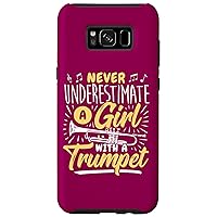 Galaxy S8+ Woman Trumpet Player Girl Trumpet Lady Trumpeter Case