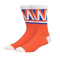 Andongnywell Mens Colorful Dress Socks Fun Patterned Funky Crew Socks For Men Novelty Geometric Casual Cotton Socks
