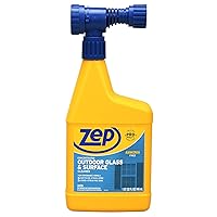 Zep Hose-End Outdoor Cleaner - 32 Ounces - U49910 - Great for Outdoor Glass and Surfaces