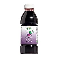 Dynamic Health Certified Organic Beetroot Juice Concentrate, No Added Sugar, Artificial Colors, Preservatives, BPA-Free, Gluten-Free, 16 oz