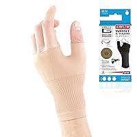 Neo-G Wrist and Thumb Support for Arthritis, Joint Pain, Tendonitis, Sprain - Wrist Brace Wrist Compression Hand Support - M - Beige