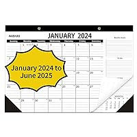 2024 Calendar,Desk Calendar 2024-2025,January 2024-June 2025,Calendar 12x17 in,Desk calendar 2024-18 Months,2024 Wall Calendar Perfect for Your Home,School or Office.