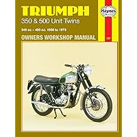 Triumph 350 & 500 Unit Twins, 1958-73 (Owners' Workshop Manual) (Haynes Repair Manuals) Triumph 350 & 500 Unit Twins, 1958-73 (Owners' Workshop Manual) (Haynes Repair Manuals) Paperback