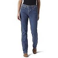Wrangler womens Cowboy Cut Slim Fit High Rise Stretch Jeans, Stonewash, 5 1 US