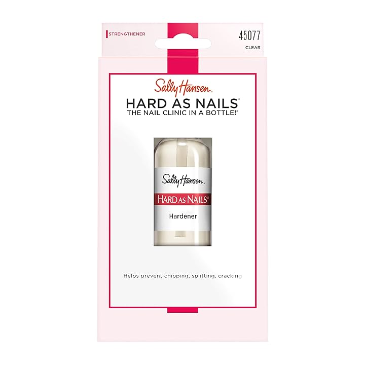 Mua Sally Hansen Hard As Nails® Nail Hardener, Clear, Strengthener, 1  Count,  Oz ,Nail Hardener, Nail Strengthener, Clear Nail Polish, Nail  Strengthening Polish trên Amazon Mỹ chính hãng 2023 | Fado