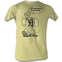 Popeye T-Shirt - I Ain't Man Enough to Be No Mother Adult Tee Shirt
