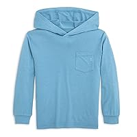 Free Fly Toddler Shade Hoodie - UPF 50+ Sun Protection Moisture Wicking, Breathable Bamboo Viscose Long Sleeve Kids Shirt