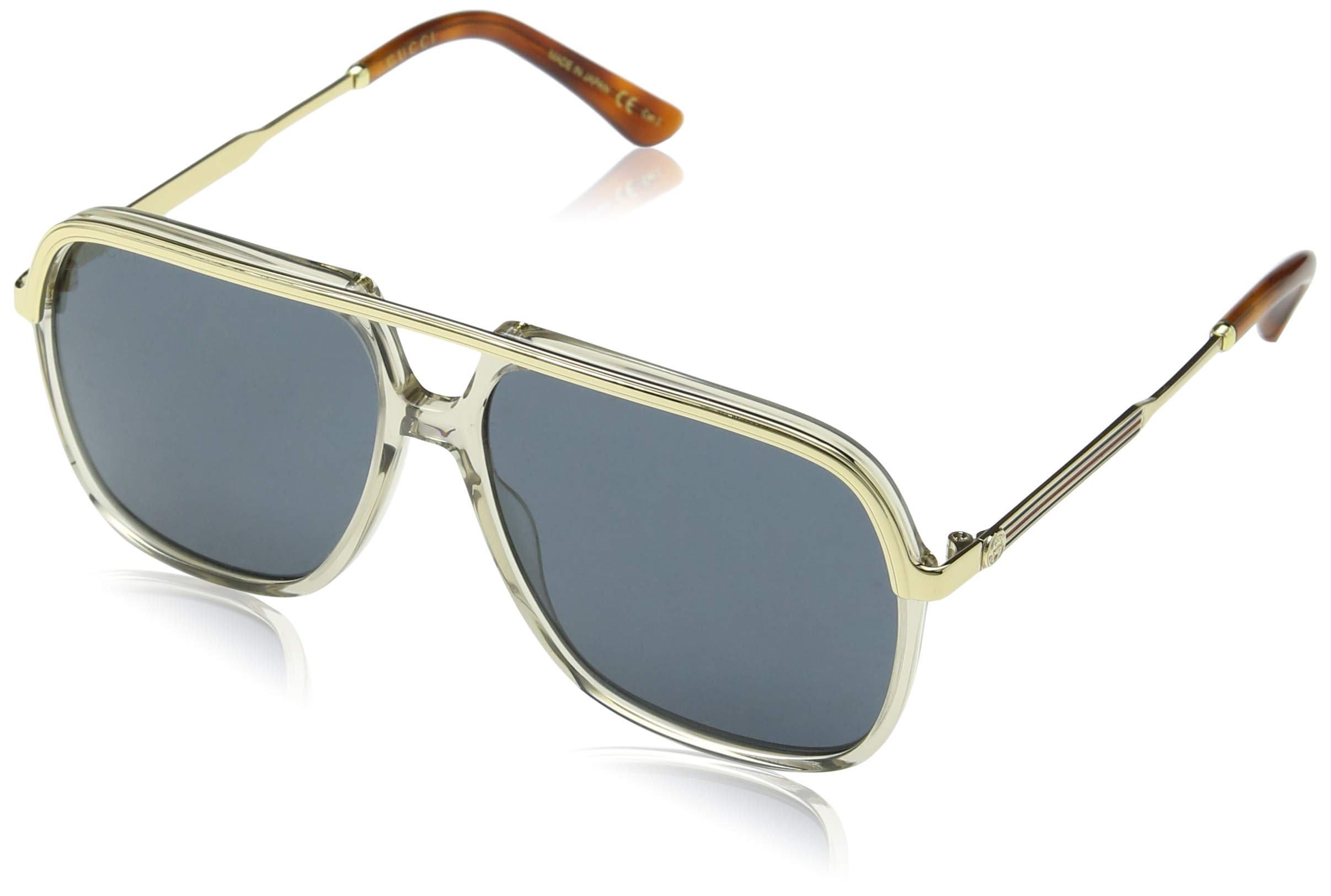 Mua Gucci GG0200S 004 Transparent Mud/Endura Gold GG0200S Square Pilot  Sunglasses trên Amazon Mỹ chính hãng 2023 | Giaonhan247