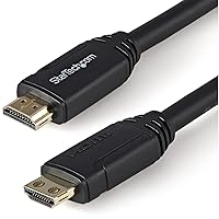 StarTech.com 9.8ft (3m) HDMI 2.0 Cable, 4K 60Hz Premium Certified High Speed HDMI Cable w/Ethernet, M/M Gripping Connectors