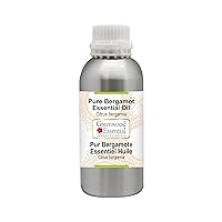 Pure Bergamot Essential Oil (Citrus bergamia) Steam Distilled 300ml (10.1 oz)