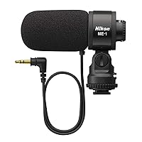Nikon 27045 ME-1 Stereo Microphone Supplied with Wind Screen and Soft Case