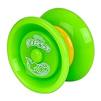 Duncan Toys First Yo! The Ultimate Beginner Yo-Yo for Kids - Green/Yellow