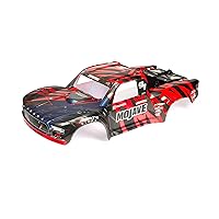 ARRMA 1/7 Painted Body, Black/Red: Mojave 6S BLX, ARA411004