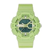 Steve Madden Unisex Analog-Digital Chronograph Silicone Strap Watch