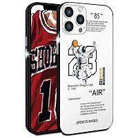 Designer Case for iPhone 11 Pro Case, ins Cool Off iPhone Cover with White Black Astronaut and Branded Sneakers Pattern,Lens Wrapped Protective for Boys Men for Phone 11 Pro case 5.8