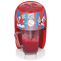 iscream Genuine ICEE Brand Counter-Top Sized ICEE at Home Shaved Ice Slushie Maker, Classic Red