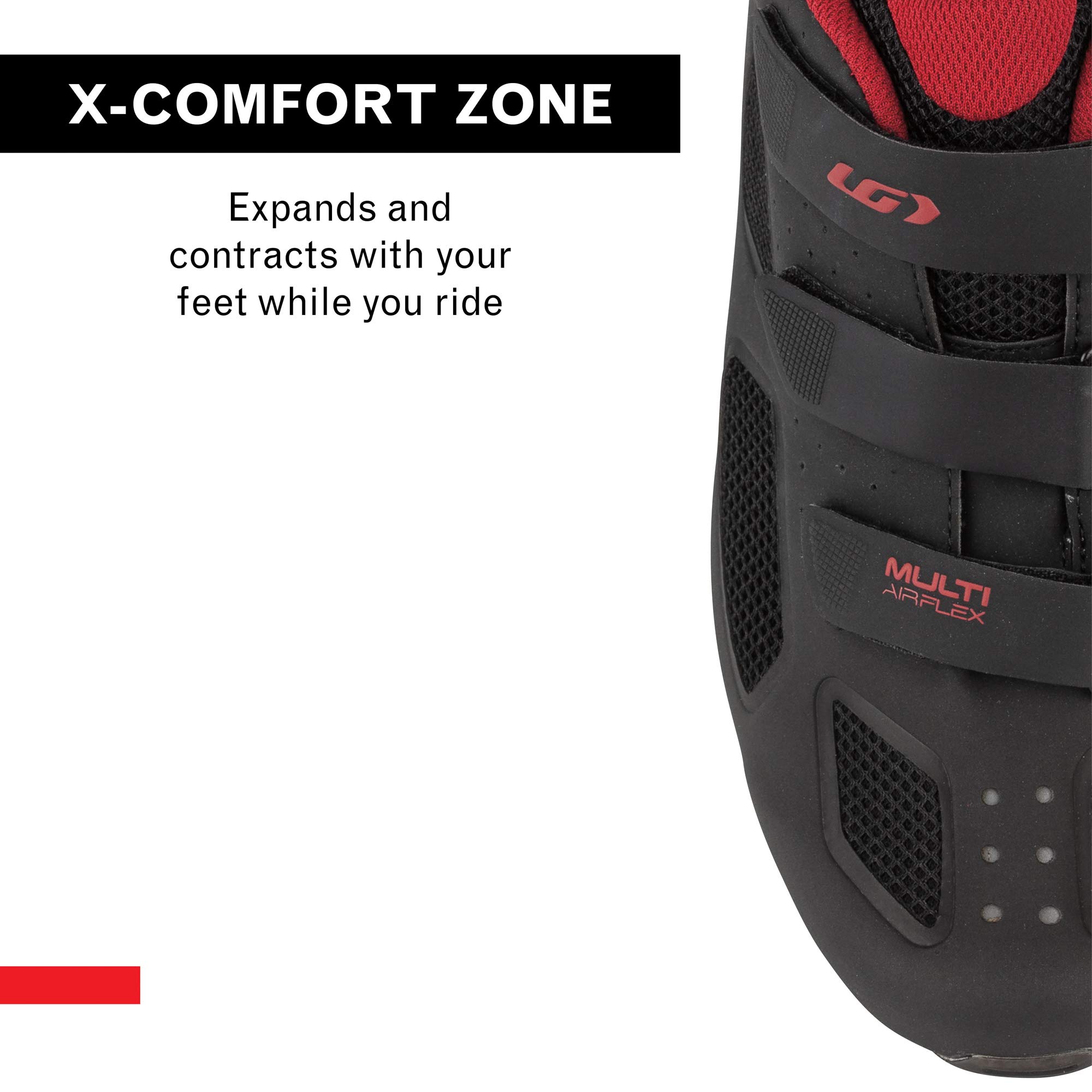 Louis Garneau, Men's Multi Air Flex II Bike Shoes for Commuting, MTB and Indoor Cycling, SPD Cleats Compatible with MTB Pedals