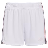 adidas Girls' Aeroready Gradient 3-Stripes Pacer Lined Mesh Shorts