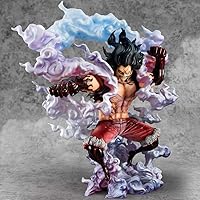 Megahouse Onepiece Portrait of Pirates: Sa-Max Luffy Snake Man PVC Figure, Multicolor