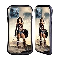 Head Case Designs Officially Licensed Justice League Movie Wonder Woman Character Posters Hybrid Case Compatible with Apple iPhone 12 / iPhone 12 Pro