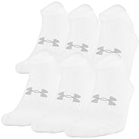 Under Armour Adult Training Cotton No Show Socks, Multipairs