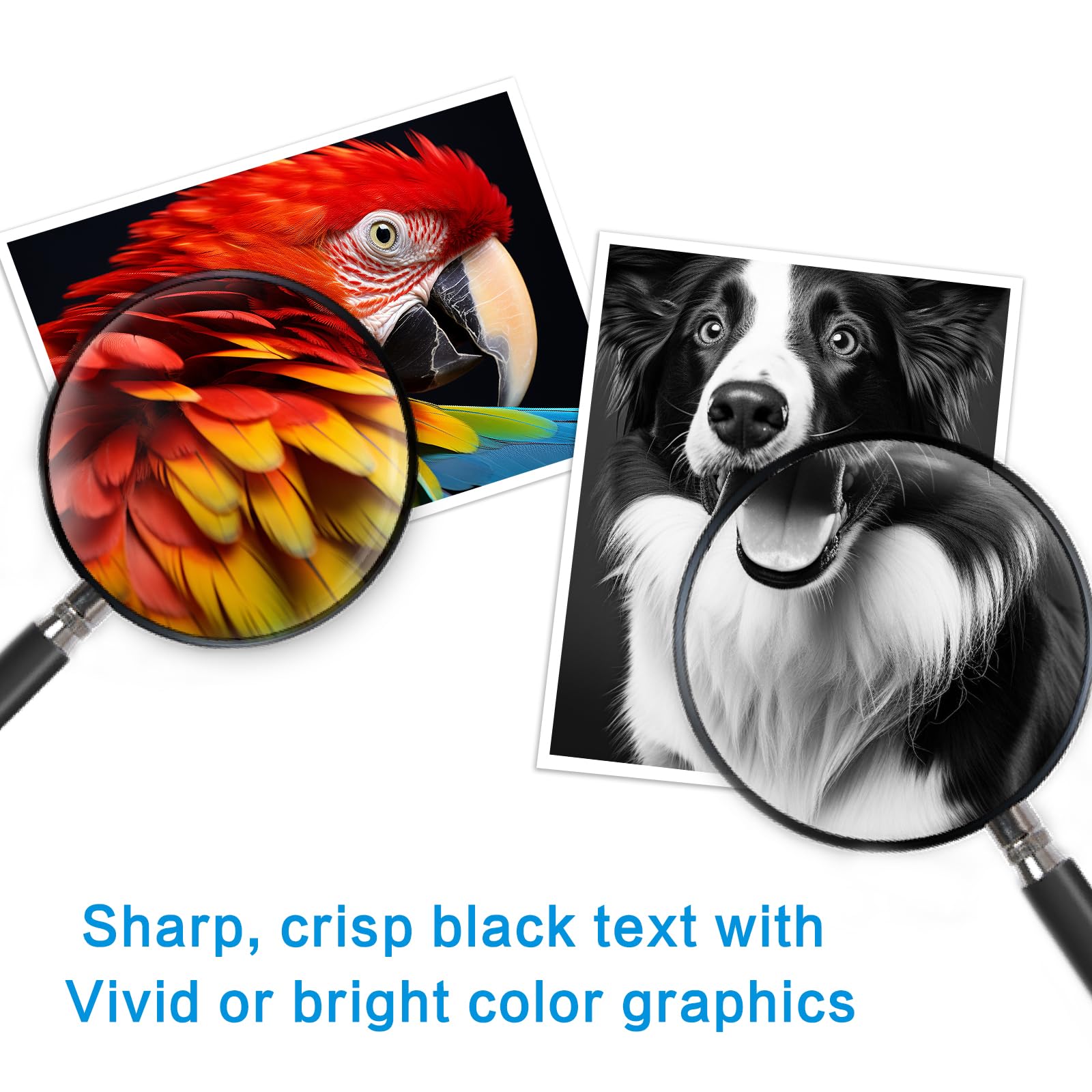 63 XL High Yield Ink Cartridge Combo Pack Replacement Compatible for HP 63XL Ink Cartridge for HP Envy 4520 4512 4516; Officejet 3830 4655 5255; Deskjet 1112 2130 3630 Printer (1 Black, 1 Tri-Color)