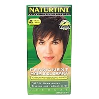Permanent Hair Color 4N Natural Chesnut, 5.75 ounce - 3 Pack