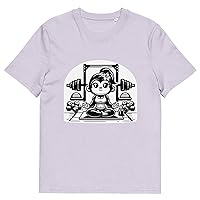 Googi Peaceful Gorilla Training Harmony in Health Eco-Friendly Organic Cotton Graphic T-Shirt