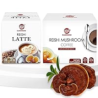 Ganoherb Reishi Mushroom Latte and Reishi Mushroom Black Coffee