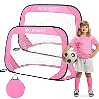 Pop Up Soccer Goals, Kids Soccer Goals for Backyard, Helps Improve Physical Fitness, 2 Packs, Easy Setup, Gift Idea