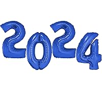 2024 Graduating Class Year Number Shape Jumbo 4pc 40