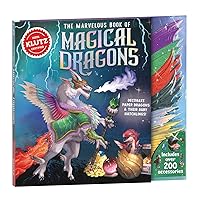 KLUTZ Marvelous Book of Magical Dragons Craft Kit