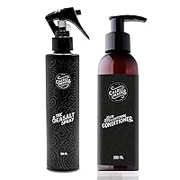 Pack of 2 Sea Salt Spray & Men's Hair Conditioner (200ML) Each Men's Hair Care Products