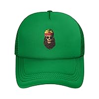 Handsome Lion Baseball Cap for Men Women Trucker Hat Mesh Back Caps Dad Hat