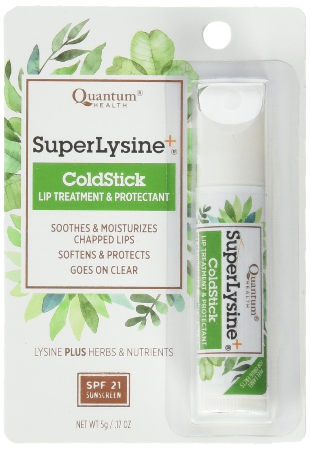 Quantum Research Coldstick,Super Lysine, 0.17 Ounce (Pack of 6)