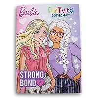 Barbie Coloring and Activity Book for Girls - with Dot to Dot Fun! - 80 Pages