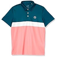 Golf Men's Boys Colorblock Polo