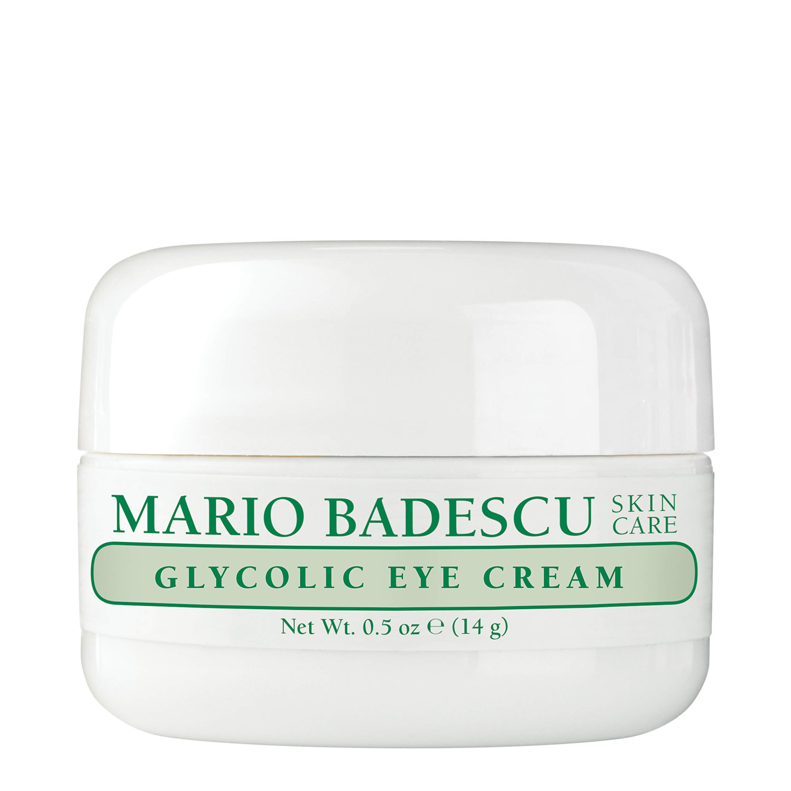 Mario Badescu Glycolic Eye Cream Anti Aging Skin Care for Fine Lines and Wrinkles, Overnight Eye Moisturizer with Vitamin E, AHA and Cocoa Butter for Combination or Dry Skin, 0.5 Ounce (Pack of 1)