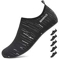 Sixspace Water Shoes for Men/Women, Aqua Shoes, Amphibious Shoes, Marine Shoes, Fitness Shoes, Unisex, Lightweight, Breathable, Anti-Slip, For Yoga, Surfing