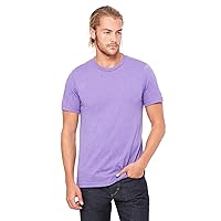 Product of Brand Bella + Canvas Unisex Jersey Short-Sleeve T-Shirt - HTHR Team Purple - 4XL - (Instant Savings of 5% & More)