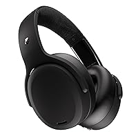 Skullcandy Crusher ANC 2 Over-Ear Noise Canceling Wireless Headphones with Sensory Bass, 50 Hr Battery, Skull-iQ, Alexa Enabled, Microphone, Works with Bluetooth Devices - Black