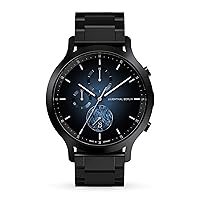 Lilienthal Berlin, Meteorite IV Chronograph with Bracelet Metal Black, black, Bracelet