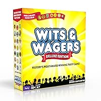 Wits & Wagers Deluxe Board Game by North Star Games - Award Winning Trivia Game - 4+ Players - Ultimate Party Game for Family, Teens and Adults.