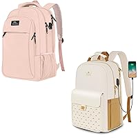MATEIN 14 Inch Laptop Backpack, Anti Theft Travel Backpack. Computer Backpack for Women, Large TSA 17 Inch Laptop Backpack, Water Resistant Cute College Backpack