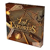 Lost Explorers Board Game - Embark on a Worldwide Quest to Discover a Lost World! Strategy Game for Kids & Adults, Ages 10+, 2-4 Players, 35 Minute Playtime, Made by Ludonaute